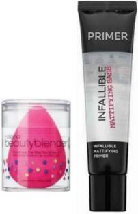 TRENDEE HUDA PPROFESSIONAL WATERPROOF SKIN BASE FACE PRIMER WITH PUFF. Primer  - 35 ml
