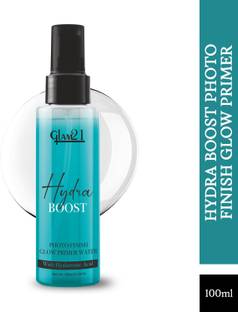 Glam21 Hydra Boost Makeup Spray - Photo Finish Glow Primer Water with Hyaluronic Acid Primer  - 100 ml