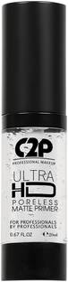 C2P Professional Makeup Ultra Hd Hydrating Primer With Gel-Based Formula for Poreless Skin Primer  - 20 ml