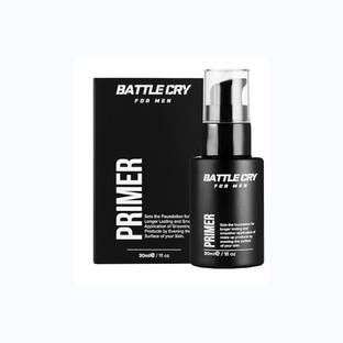 Battlecry Makeup Kit For Men, Foundation, Cleanser, Primer-Light