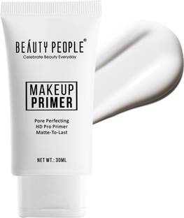 BEAUTY PEOPLE HD Pro Primer| Controls Oil & Shine| Hydrates & Nourishes|Enriched With VitaminE Primer  - 30 ml