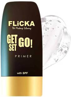 Flicka Get Set Go Primer For Face Makeup - 30ml Pore Minimizing Primer For Women Primer  - 30 ml