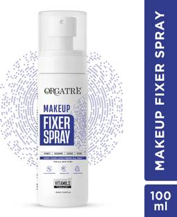 Orgatre Makeup Fixer Setting Spray - Long-Lasting, Smudge-Proof & Lightweight Formula Primer  - 100 ml