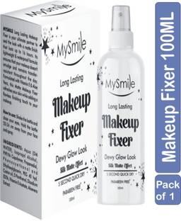 Mysmile Long Lasting Makeup Fixer |Dewy Glow Look & Silk Matte Effect Primer  - 100 ml