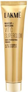 Lakmé Makeup+Skincare VitC Superglow Skin Perfecting  Primer  - 30 ml