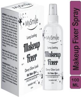 Mysmile Long Lasting Makeup Fixer Dewy Glow Look Silk Matte Effect ( Pack of 1 ) Primer  - 100 ml
