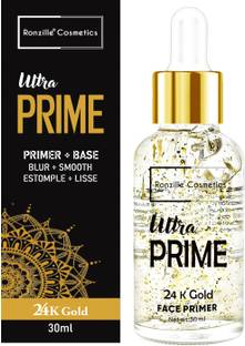RONZILLE 24 k Gold Waterproof Ultra Matte Face primer makeup base Primer  - 30 ml