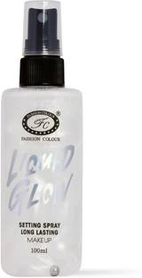 FASHION COLOUR Liquid Glow Setting Spray For Makeup Long Lasting MF09A Primer  - 100 ml