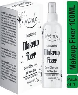 Mysmile Long Lasting Makeup Fixer 100ml | Aloe Vera , Vitamin E Acetate 100ml Primer  - 100 ml