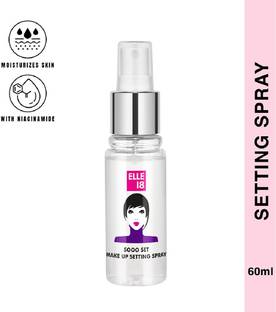 Elle 18 SOOO SET Setting Spray, long-lasting, hydrating & non-sticky makeup fixer|60ml Primer  - 60 ml
