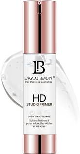 Lakyou Beauty HD Studio Primer | Silicon Base Primer | Softens Finelines & Pores | 30ml Primer  - 30 ml