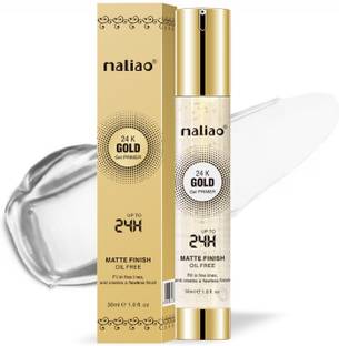 maliao 24K Gold Gel Matte Finish Oil-Free Primer - Flawless Base for Lasting Beauty Primer  - 30 ml