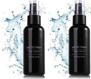 Luipui waterproof matte finish setting makeup spray pack of 2 Primer  - 200 ml