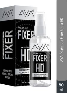 AYA Long lasting Misty Finish Professional Makeup Fixer Spray for Face makeup Primer  - 50 ml