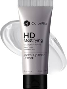 ColorFlix HD Mattifying Makeup Base Primer with Hyaluronic and Vitamin E for Smooth Finish Primer  - 25 ml