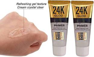 Galm Bazaar 24k Gold Primer Matte Oil Control Lightweight Pore MInimising  Primer  - 100 ml