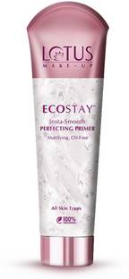 LOTUS MAKE - UP ECOSTAY Perfecting Primer| Mattifying & Oil free|For All Skin Types Primer  - 30 g