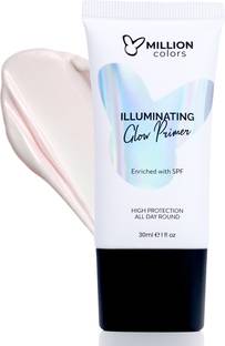 Million Colors Illuminating Glow Primer Strobe Cream & Face Highlighter with SPF & Niacinamide Primer  - 30 ml