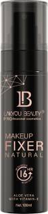 Lakyou Beauty Makeup Fixer Natural | 16hrs Long-Lasting | Aloe Vera & Vitamin E Mist Primer  - 100 ml