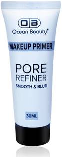 OCEAN BEAUTY Makeup Gel Primer Mattifier Hydrating Oil Control Open Pore Minimizer Face Primer  - 30 ml