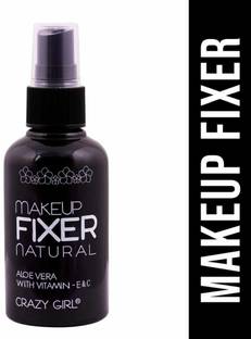 Crazy girl Professional Waterproof After Makeup HD Setting Fixing Fixer Face Spray Mist Primer  - 100 ml