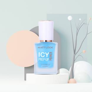 MATTLOOK ICY Prep-up Primer Infused Hyaluronic Acid & Vitamin E 24H Hydration & Softens Primer  - 30 ml