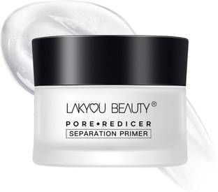 Lakyou Beauty Pore Reducer Primer | All-in-One Radiance Cream | Smooths & Enhances Glow Primer  - 30 ml