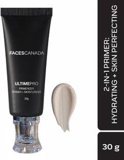 FACES CANADA Ultime Pro Primerizer Primer + Moisturizer | Hydrating Skin Perfecting Non-Oily Primer  - 30 g