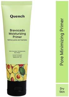 Quench Moisturizing Korean Primer with Avocado & Vitamin E| Hydrating  Primer  - 30 ml