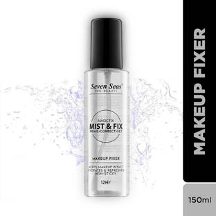 Seven Seas MAGIC FIXER SPRAY - 12hr Makeup Fixer - Prime + Correct + Set Primer  - 150 ml