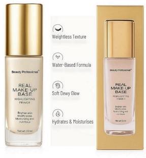 HUDA Freak Beauty Professional Real Makeup Base 2 in 1 Highlighter || Highlighting  Primer  - 32 ml