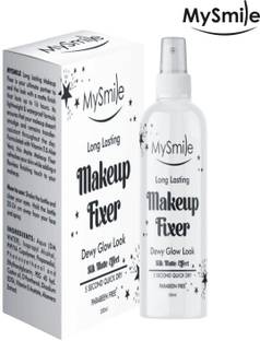 Mysmile Long lasting Misty Finish Professional Makeup Fixer Spray for Face makeup Primer  - 100 ml