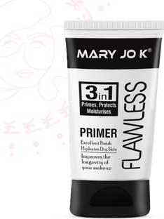 MARY JO K 3 in 1 Flawless Primer that Primes, Protexts, Moisturises & Long Lasting Primer  - 30 ml