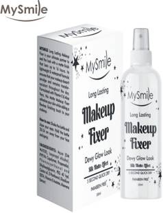 Mysmile Long Lasting Makeup Fixer Dewy Glow Look & Silk Matte Effect 100ml ( Pack of 1 ) Primer  - 100 ml