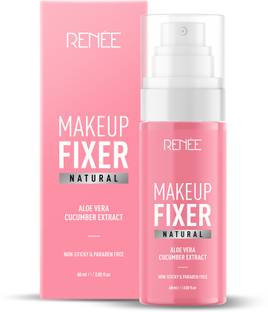 Renee Natural Makeup Fixer, Non-Sticky, Hydrating Setting Spray with Aloe Vera Extract Primer  - 60 ml
