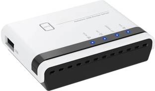 atdaraz USB WiFi Print Server with 100Mbps LAN & Bridge, Wired/Wireless/Standalone Modes Ethernet, Wir...