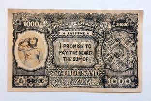 Tanishka 1000 Rupees Paper Printed Currency