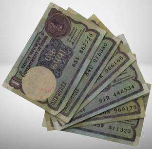 Numiscart App 1 Rupees Paper Printed Currency