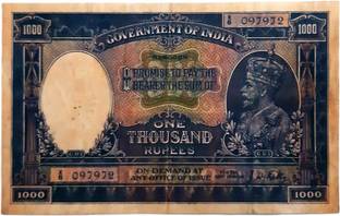 Tanishka 1000 Rupees Paper Printed Currency