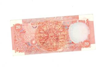 Antique collection 20 Rupees Paper Printed Currency