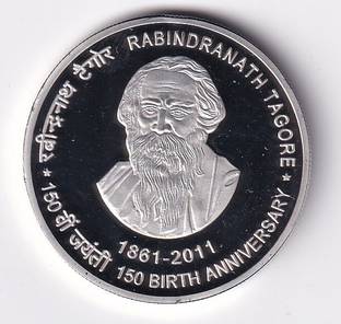 Antique collection 10000 Rupees Silver-plated Printed Currency