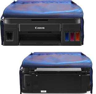 Protectio Dust Proof Printer Cover For Canon Pixma G2010 Color-Blue Printer Cover