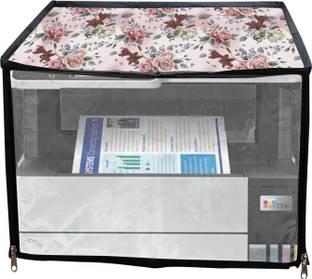 ATP Printer Cover For Epson Eco Tank L6490 Printer (Pink Rose Print) Printer Cover