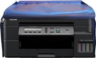 Protectio Chain Printer Cover for Brother DCP-T820DW Ink Tank Printer - Blue Colour Printer Cover