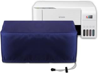Cranique Dust Proof Nylon printer Cover For Epson EcoTank L3216 InkTank Printer - Blue Printer Cover