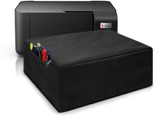 Alifiya Nylon Printer Cover For Epson EcoTank L3252 All-in-One Ink Tank Color - Black Printer Cover