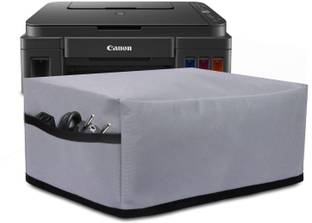 CRASOME Dust & Water Proof Printer Cover for Canon Pixma G3012 / G3010 / G2012 - Grey Printer Cover