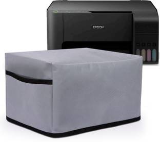 Cranique Water-Resistant Dust Cover For Epson EcoTank L3150 / L3110 Wi-Fi InkTank - Grey Printer Cover
