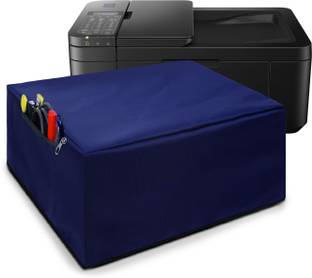 Alifiya Nylon Printer Cover For Canon E4570 All-in-One Wi-Fi Ink Efficient - Blue Printer Cover