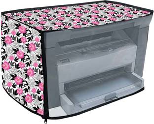 LoomStar Printer Cover For HP 1005 Lazerjet Printer Red Rose Printer Cover